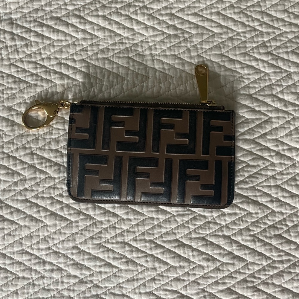 fendi keychain pouch/wallet